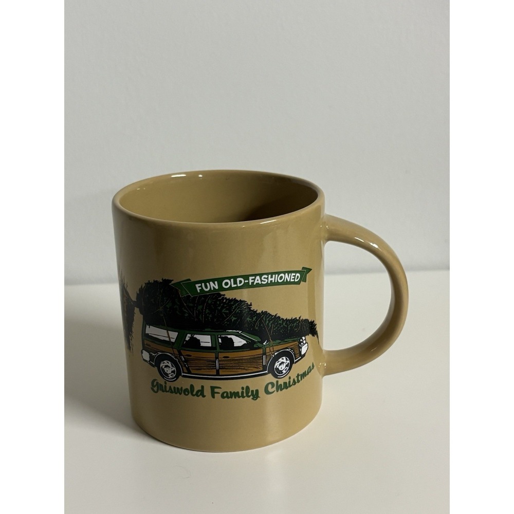 National Lampoon's Christmas Vacation Griswold Family Christmas Mug Tan